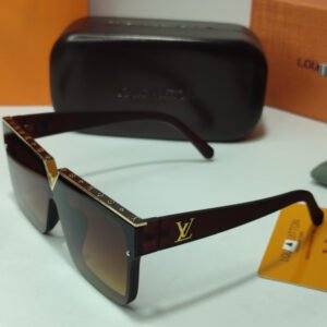 Louis V Sunglasses Brown Mate V