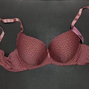 Little Leaves Pushup Bra Coffee Pink 42