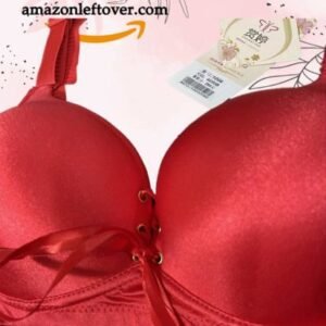 Padded Non Wire Bra Red 38