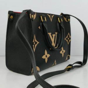 LV Mini Tote Handbag Black