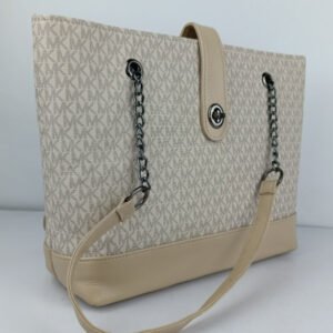 MK Never Full Handbag Off-White