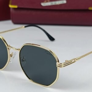 Cartier Sunglasses Retro Golden CRT47