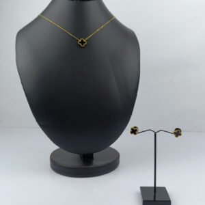 Clover Neckless and Tops Jewelry Set