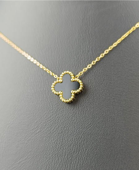 Clover Neckless and Tops Jewelry Set - Image 3