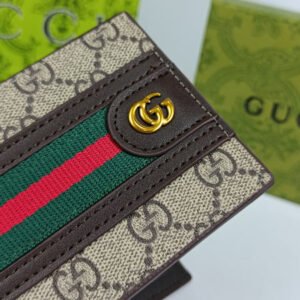 Gucci Men's Wallets Coffee 223