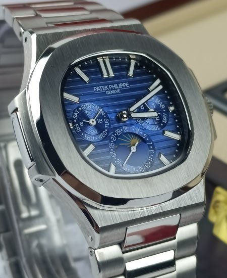 PATEK PHILIPPE Watch 5740/1G Nautilus Blue Dial