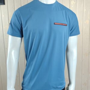 Prada T-Shirts Dry Fit Ice Blue