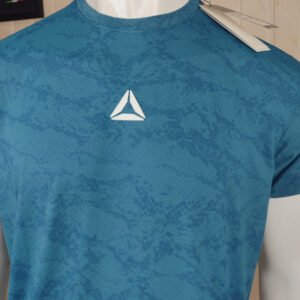 Reebok Dri Fit T-Shirts Camo Blue
