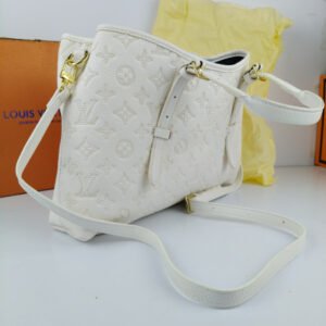 Louis Vuitton White Tote Handbag