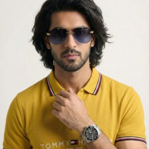 1.1 Tommy Hilfiger Mustard Polo Shirts