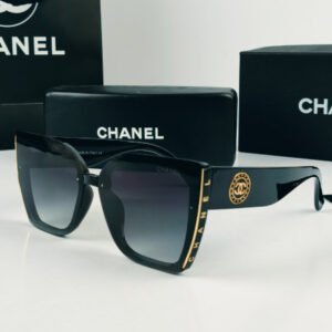CHANEL Sunglasses Black CHN016