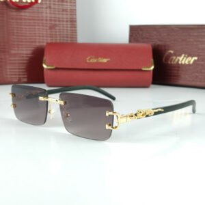 Cartier Sunglasses Black Air CRT-113
