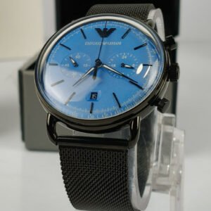 Emporio Armani Aviator Analog Blue Dial Men's Watch-AR11201