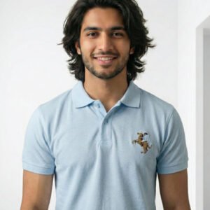 Napoleon Giordano Polo Shirt Ice Blue