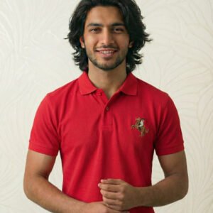 Napoleon Giordano Polo Shirt Red