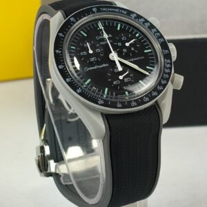 Omega Speed master Ultra Light MISSION TO THE MOON Rubber Stap Watch