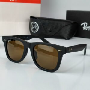Ray-Ban Wayfarer Sunglasses Brown Polarized RB2140