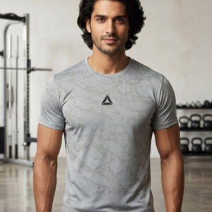 Reebok Dri Fit T-Shirts Camo Gray