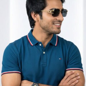 Tommy Hilfiger Polo Shirts Ocean Blue