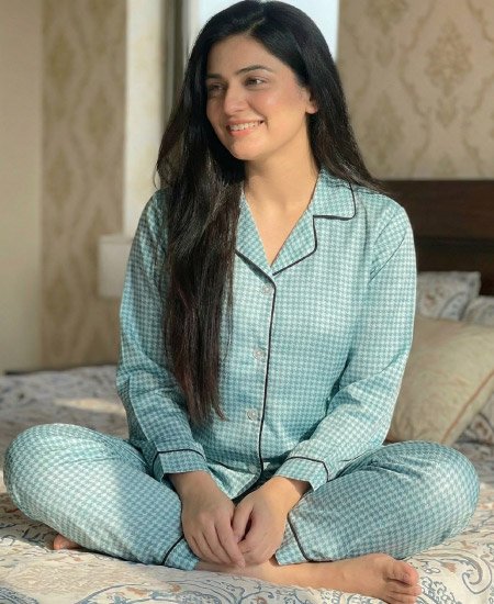 1.2 Zara Ladies Night Suit Ice Green - Image 5