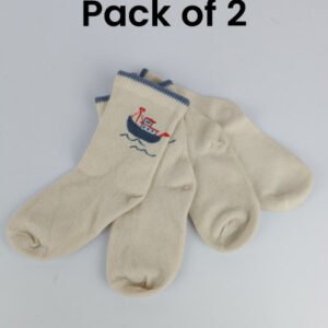 Z Kid's Cotton Winter Socks Pack of 2 (2Y-3Year) D6