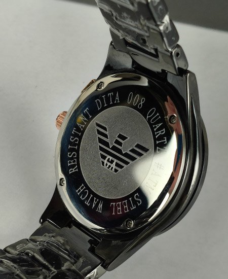 Armani Ceramic Black Watch - Image 4