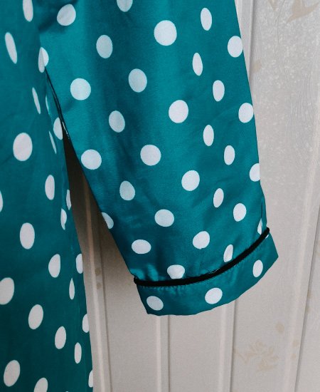 Green Polka Dots Night Suit Zara Women's - Image 6