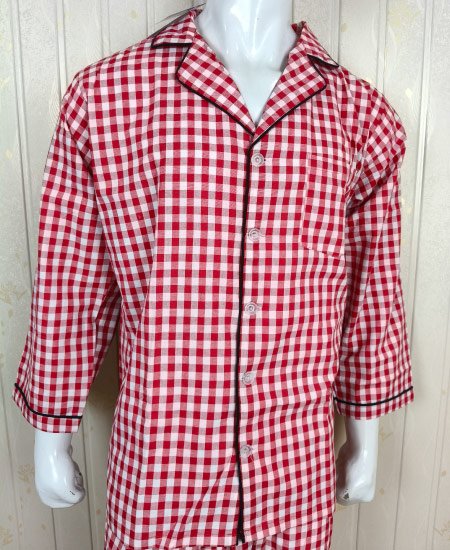 Red Check Zara Men's Night Suit - Image 2
