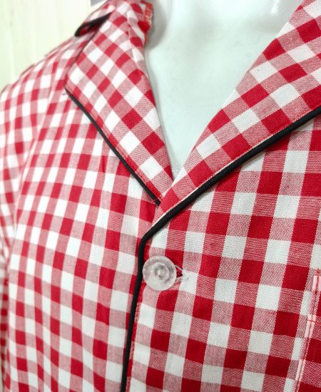Red Check Zara Men's Night Suit - Image 4