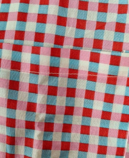 Red-Gray Check Zara Men's Night Suit - Image 6